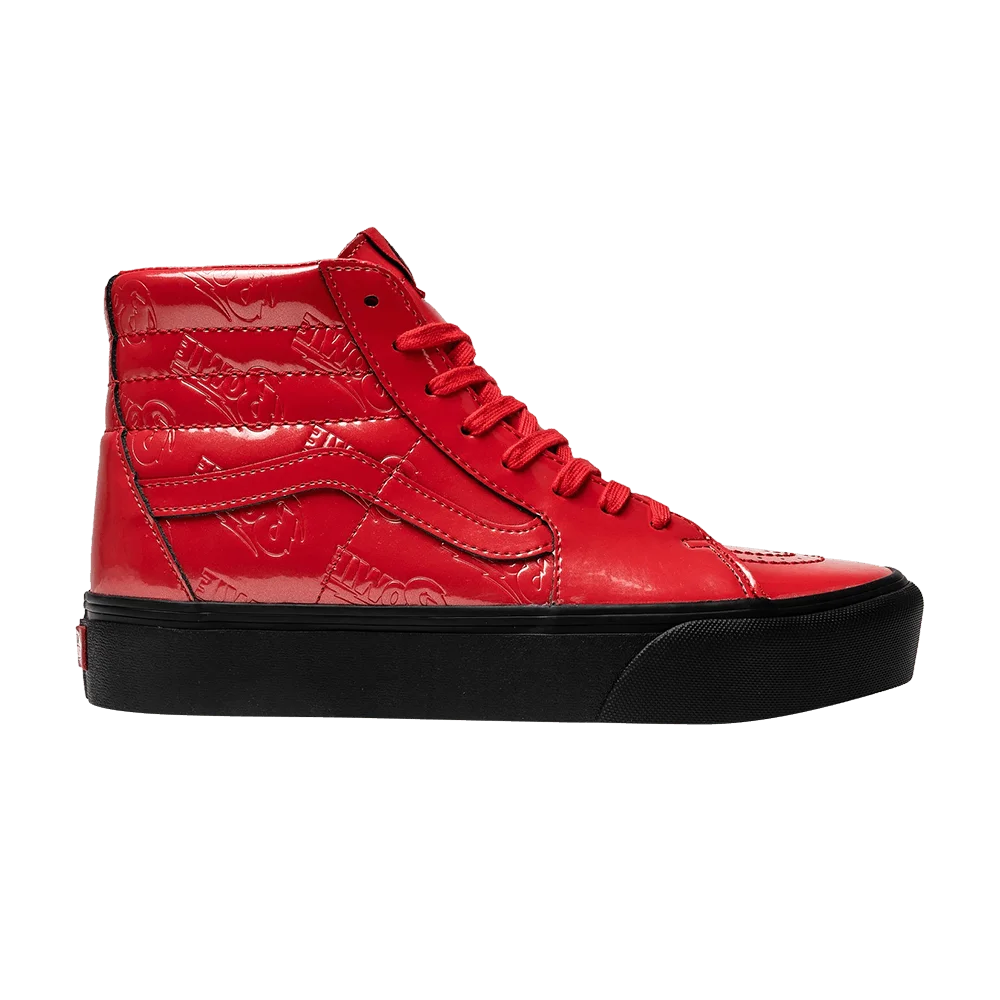 Кроссовки Vans David Bowie x Sk8-Hi Platform 2 'Ziggy Stardust'