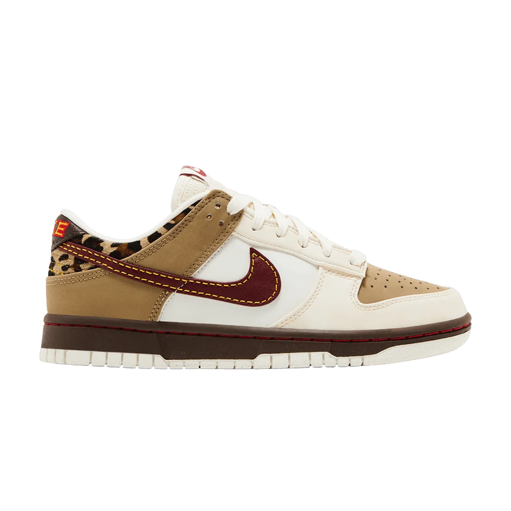 Кроссовки Nike Wmns Dunk Low 'Khaki Team Red'
