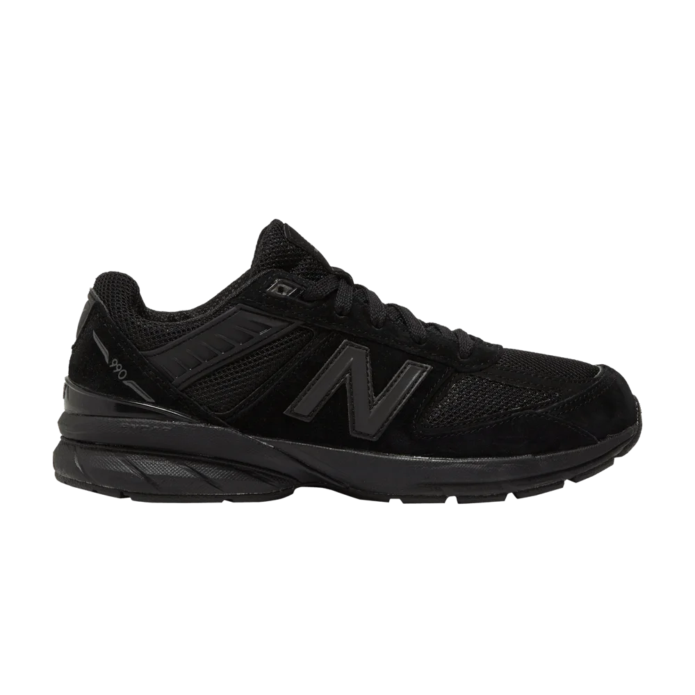 Кроссовки New Balance 990v5 Big Kid 'Triple Black'