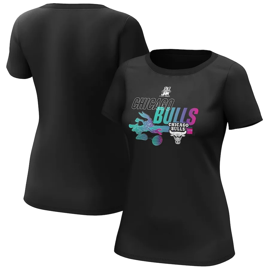 Футболка Chicago Bulls Fanatics Branded Space Jam Baller Bugs T-Shirt – Womens