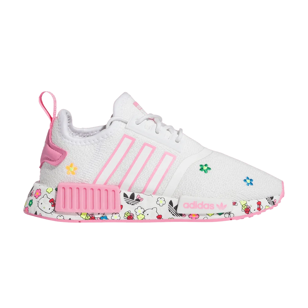Кроссовки Hello Kitty x adidas NMD_R1 C 'White Bliss Pink Florals'
