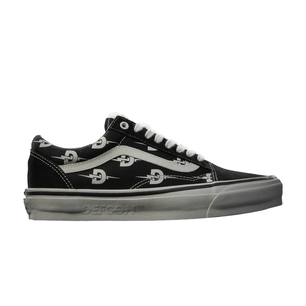 Кеды Defcon x Vans Old Skool 36 'Black White'
