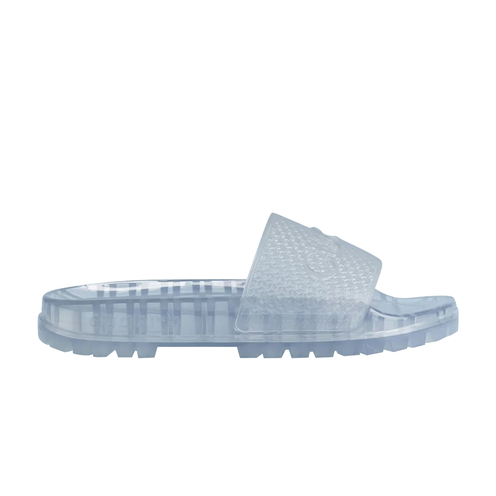 Gucci x adidas Adilette Slide Sandal 'Transparent White'
