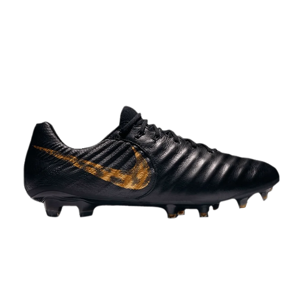Кроссовки Nike Tiempo Legend 7 Elite FG GS 'Black Gold'