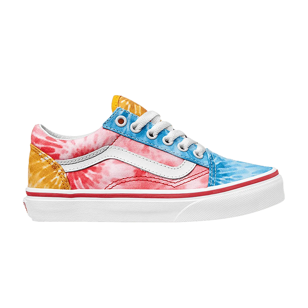 Кроссовки Vans Old Skool Kids 'Tie-Dye Block'
