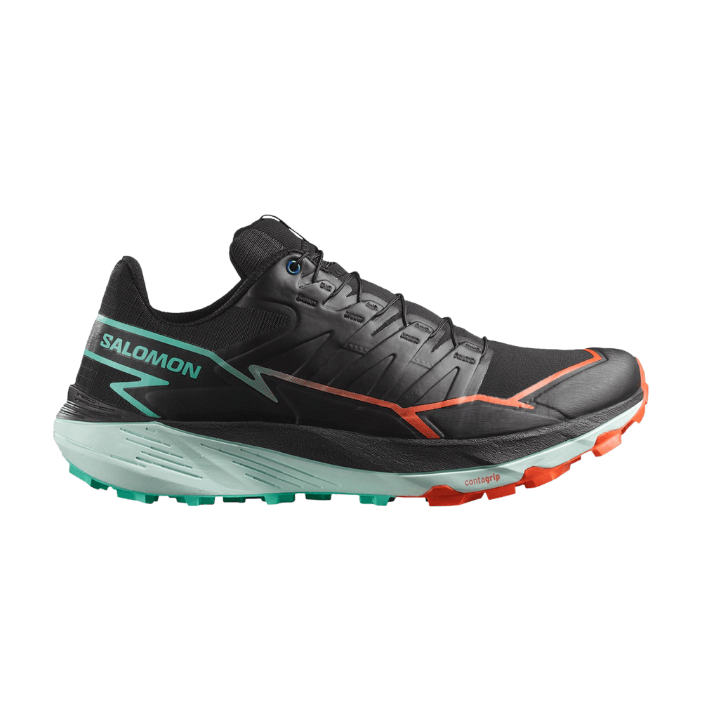 Кроссовки Salomon Thundercross 'Black Green Cherry Tomato'