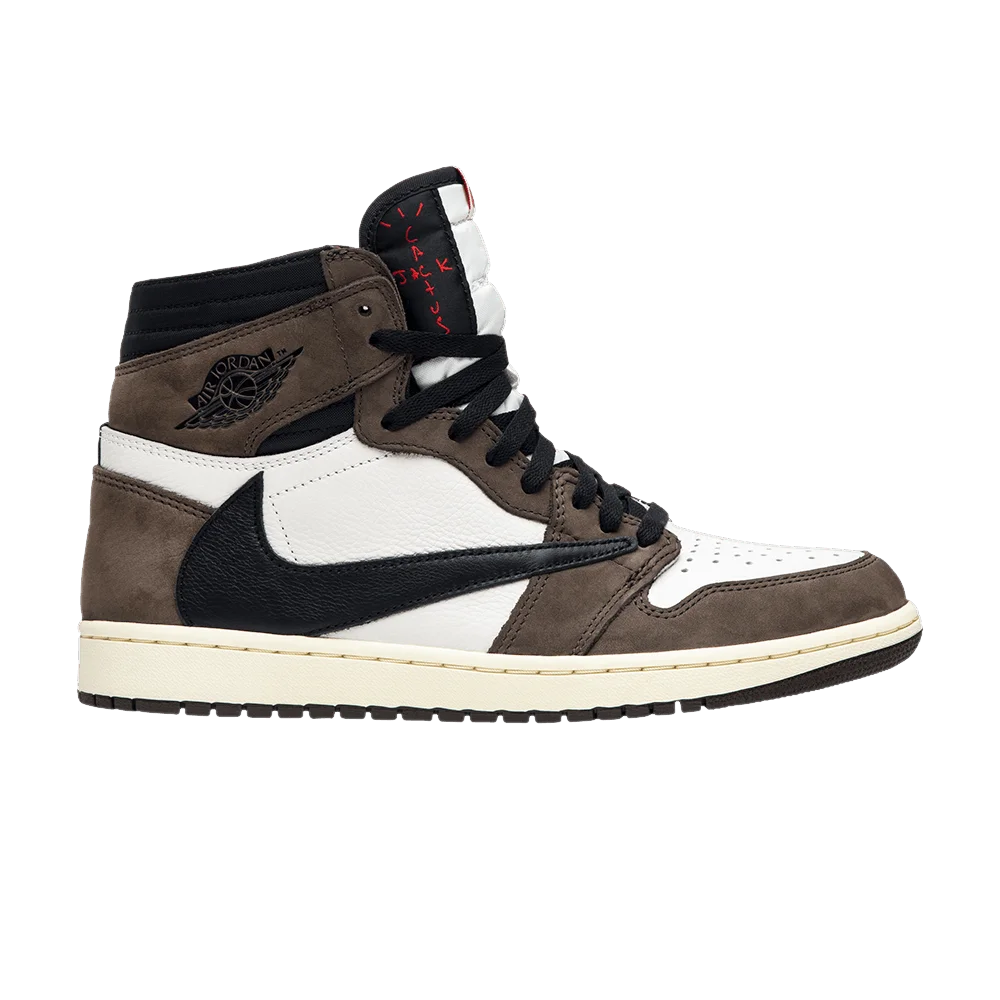 Кроссовки Travis Scott x Air Jordan 1 Retro High OG 'Mocha'