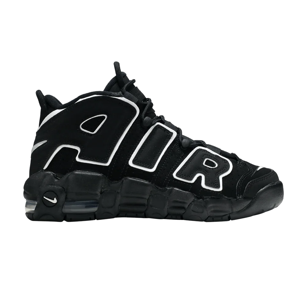 Кроссовки Nike Air More Uptempo GS 'Black' 2016
