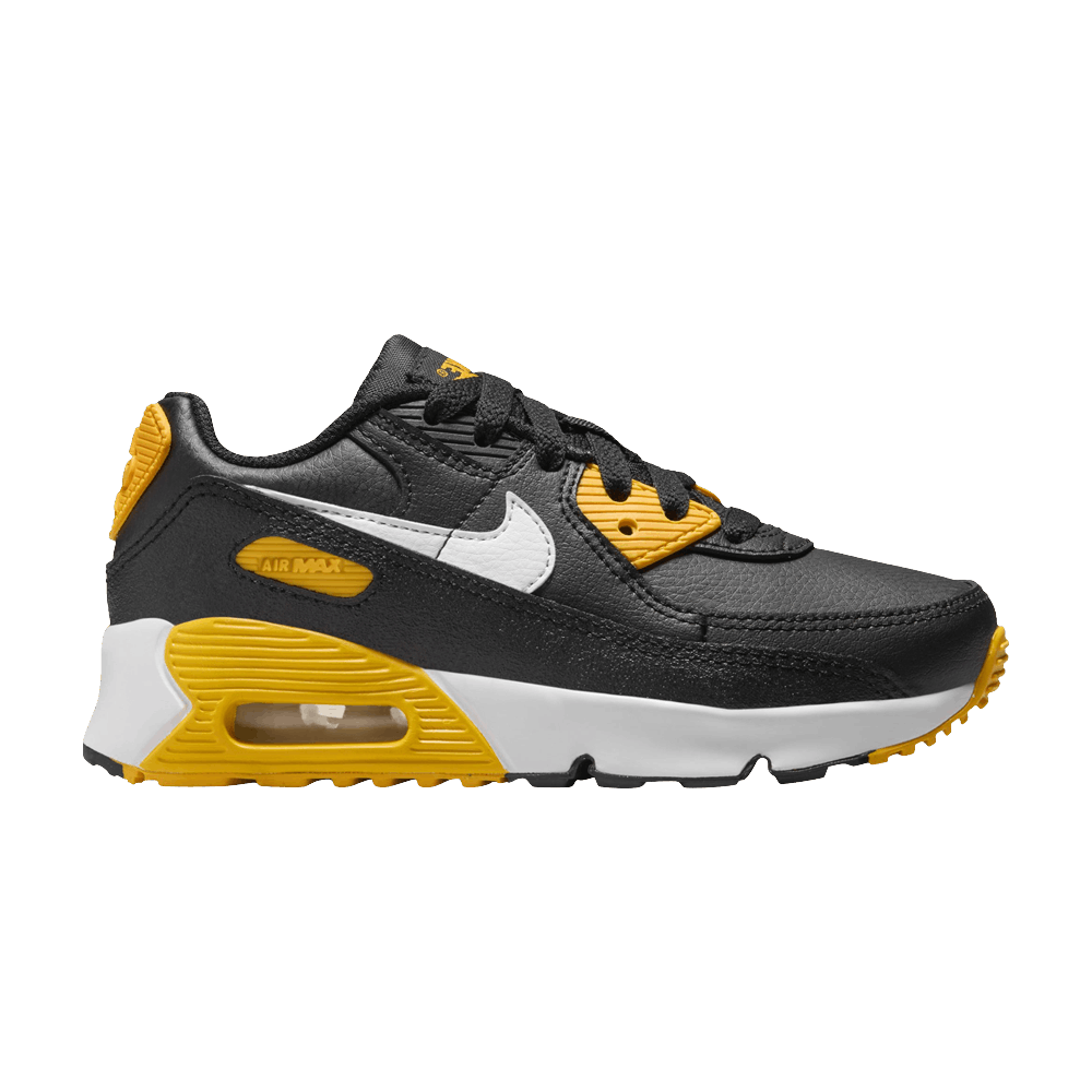 Кроссовки Nike Air Max 90 Leather PS 'Black University Gold'