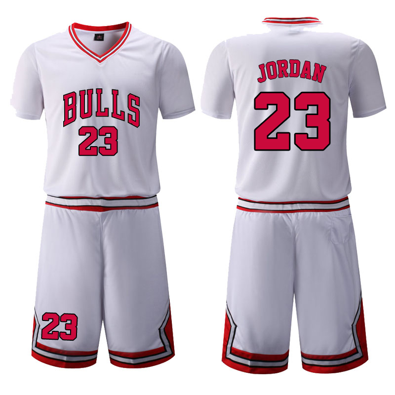 Баскетбольная форма Chicago Bulls White 23 Jordan Uniform