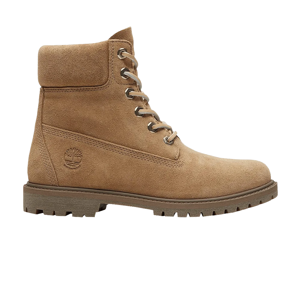 Ботинки Timberland Wmns 6 Inch Waterproof Boot 'Beige Suede'
