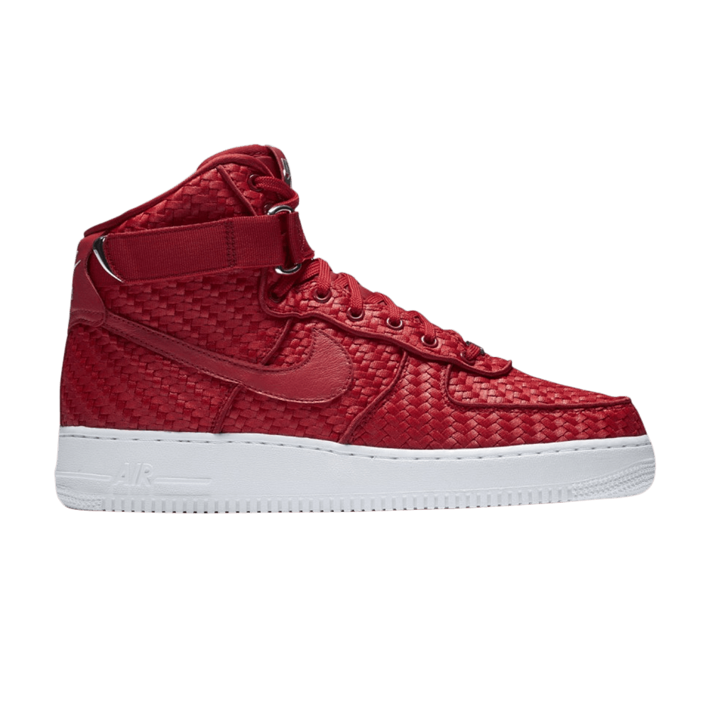 Кроссовки Nike Air Force 1 High '07 LV8 Woven 'Gym Red'