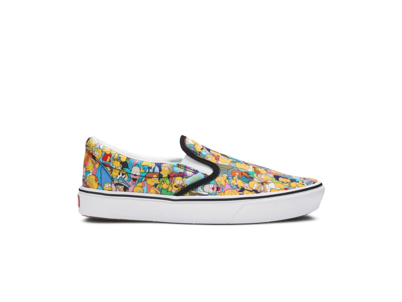 Кроссовки The Simpsons x Vans ComfyCush Slip-On Springfield