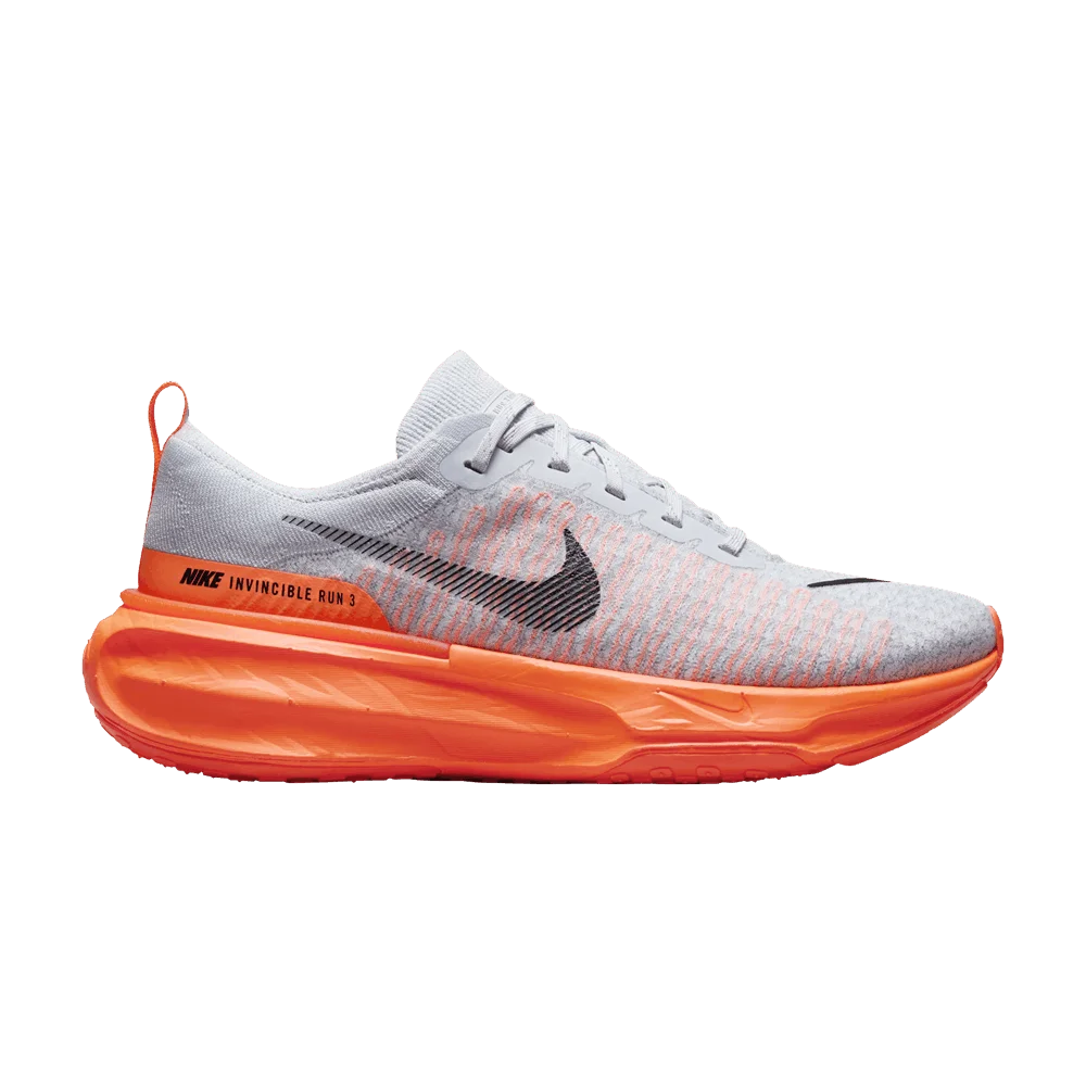 Кроссовки Nike ZoomX Invincible Run Flyknit 3 'Pure Platinum Hyper Crimson'
