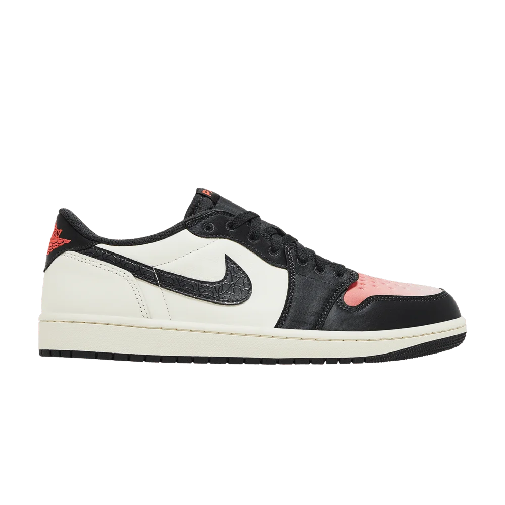Кроссовки Paris Saint-Germain x Air Jordan 1 Retro Low OG 'Sail Pink Oxford'