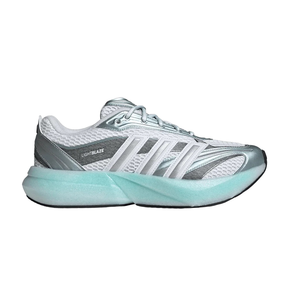 Кроссовки adidas Wmns Lightblaze 'Glow Cloud White Iron Metallic Magic Grey Metallic'