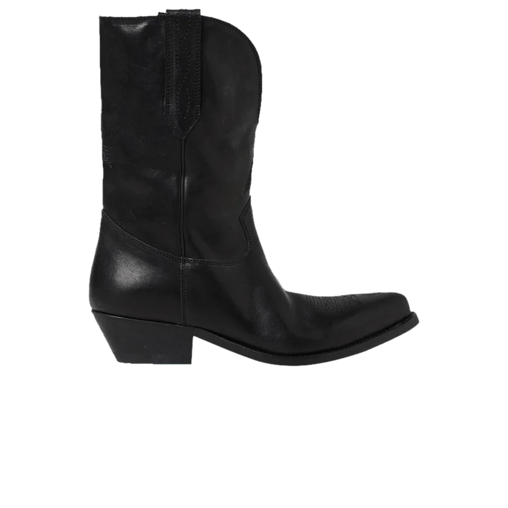 Ботинки Golden Goose Wmns Low Wish Star Boot 'Black'