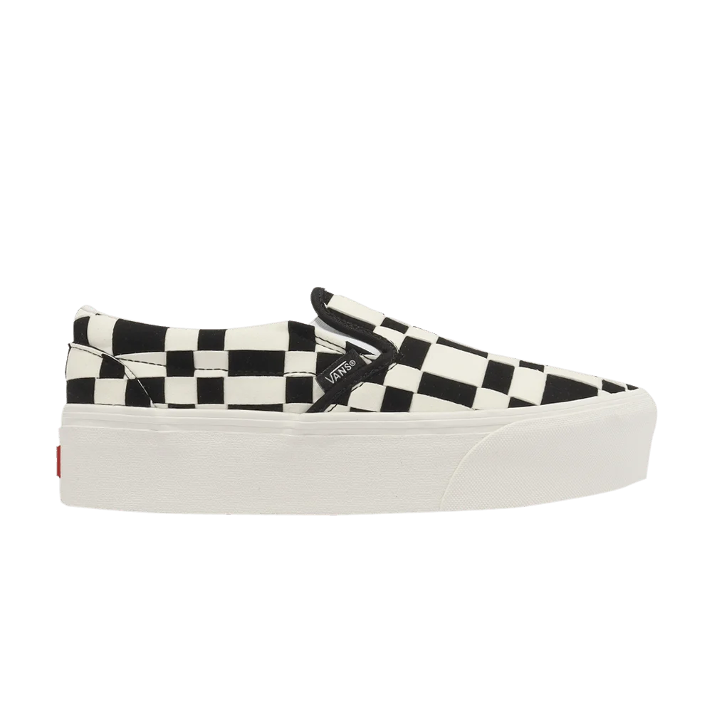 Кеды Vans Classic Slip-On 'Woven Checkerboard'