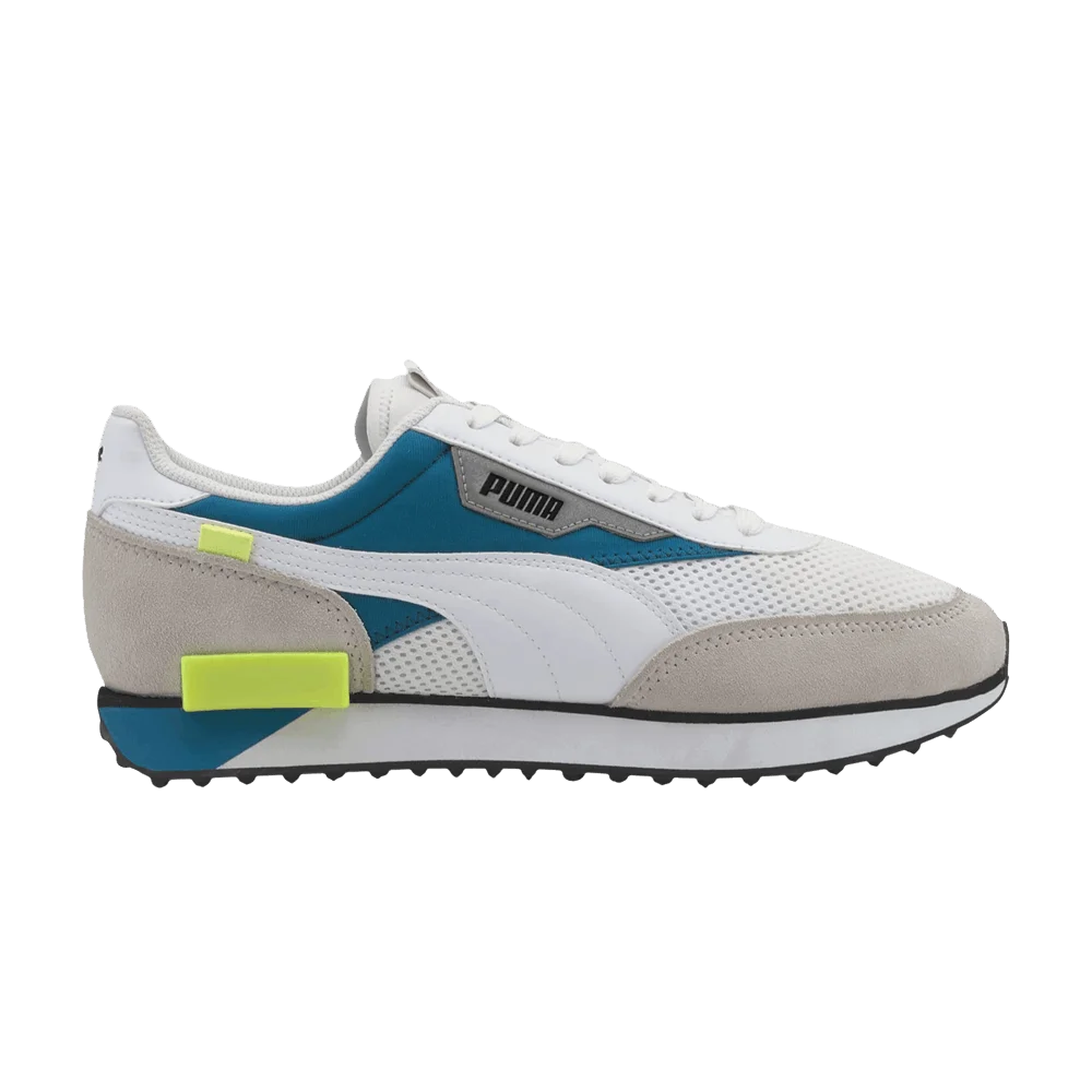 Кроссовки Puma Future Rider 'Galaxy Pack - White Digital Blue'