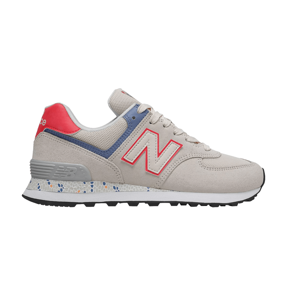 Кроссовки New Balance Wmns 574 'Raw Silk Vivid Coral'