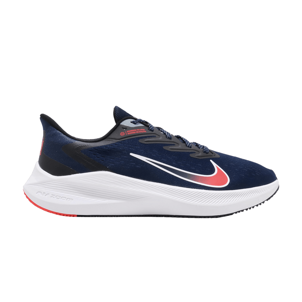 Кроссовки Nike Zoom Winflo 7 'Midnight Navy Crimson'