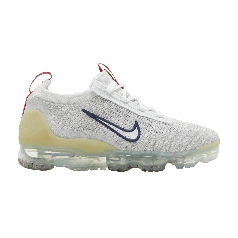 Кроссовки Nike Wmns Air Vapormax 2021 Flyknit 'Photon Dust Midnight Navy'