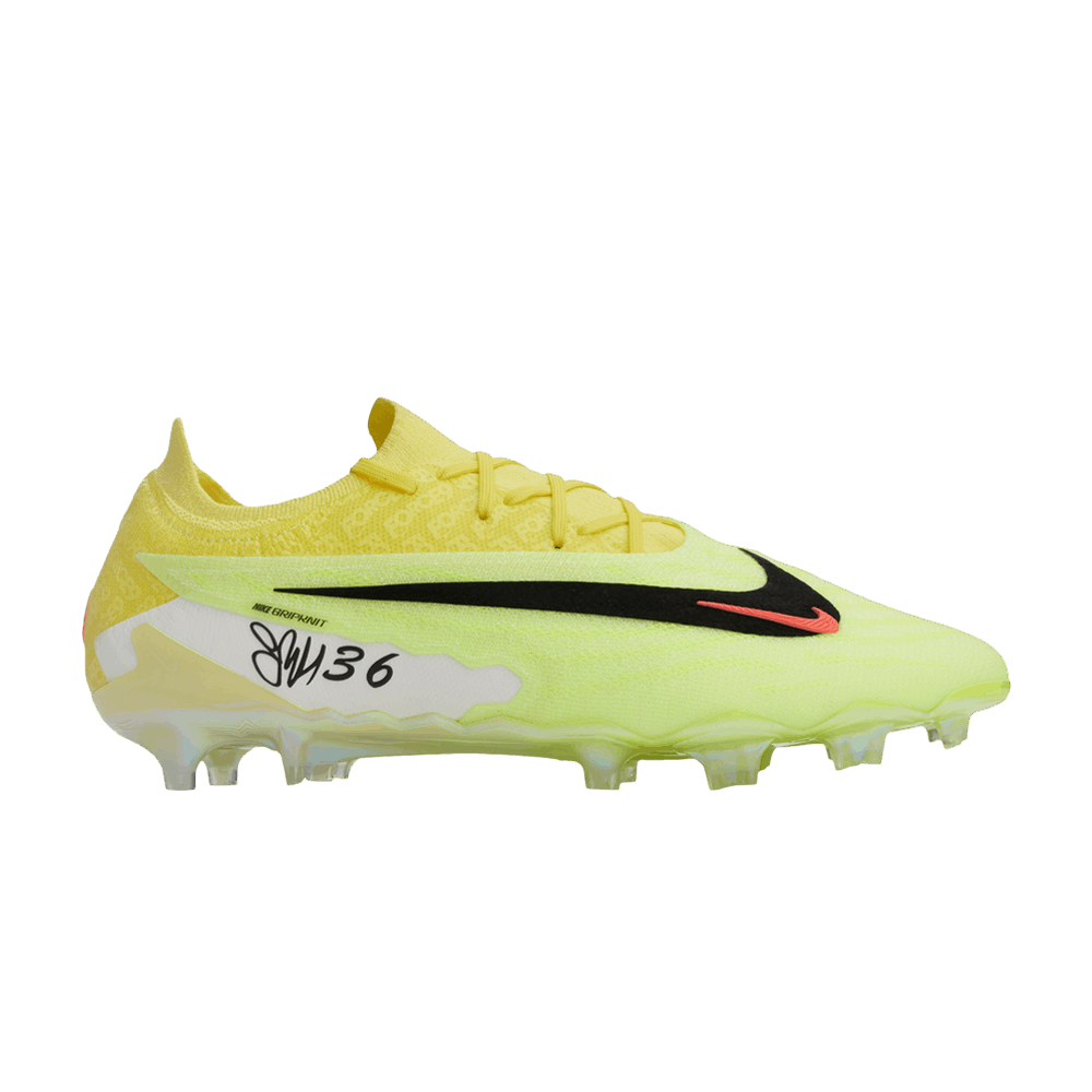 Кроссовки Nike Erling Haaland x Phantom GX Elite Gripknit FG 'Sonic Yellow' Pro:Direct Exclusive