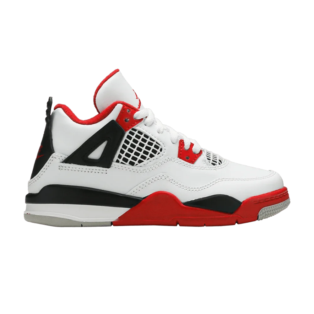 Кроссовки Air Jordan 4 Retro OG PS 'Fire Red' 2020