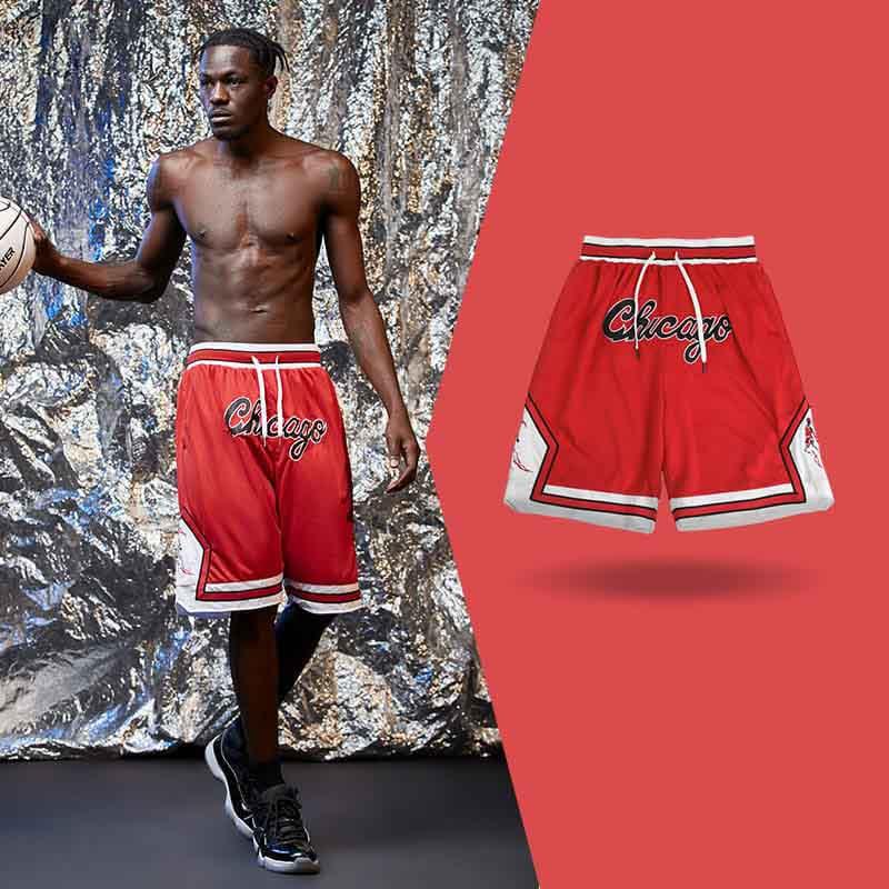 Баскетбольные шорты Ehot Chicago Bulls Red Shorts