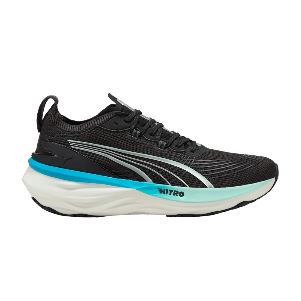 Кроссовки Puma ForeverRun Nitro 2 'Black Speed Blue'