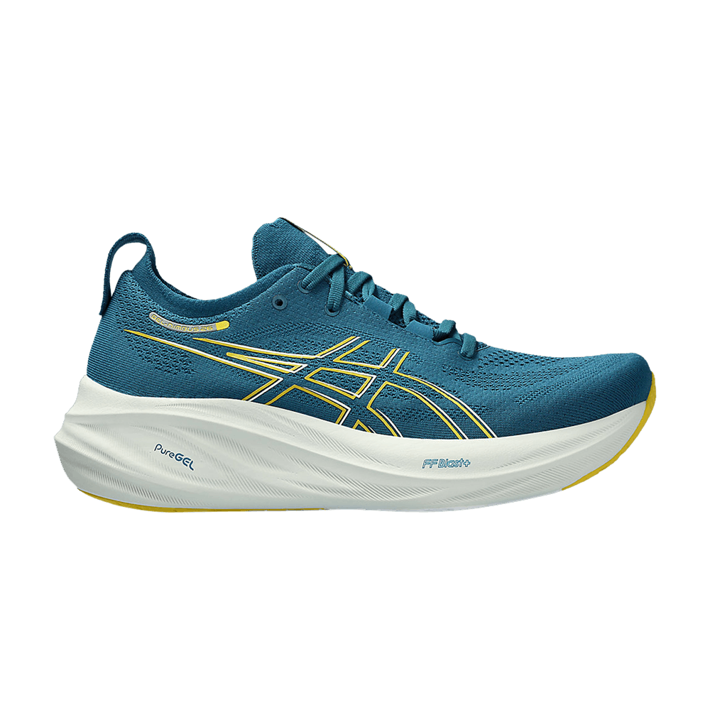 Кроссовки ASICS Gel Nimbus 26 'Evening Teal Light Mustard'
