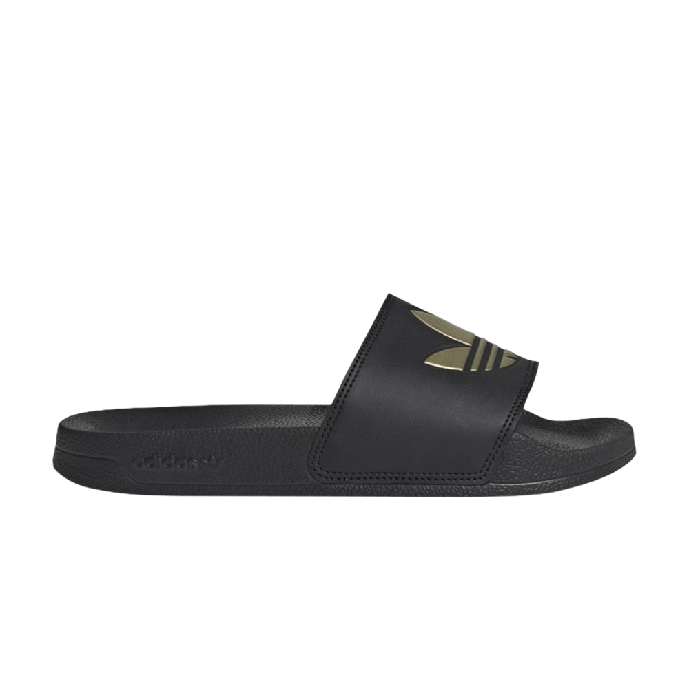 Adidas Wmns Adilette Lite Slide 'Black Matte Gold'
