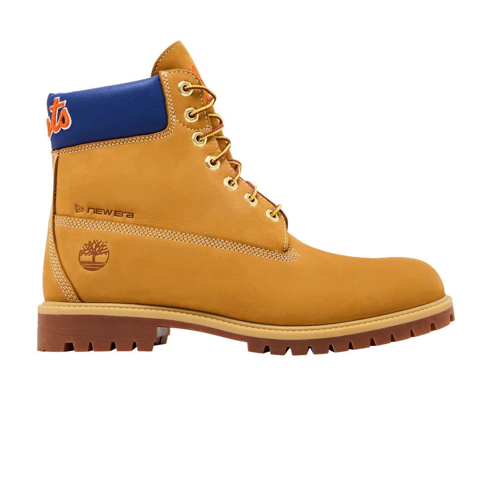 Ботинки MLB x New Era x Timberland 6 Inch Waterproof Boot 'Mets'