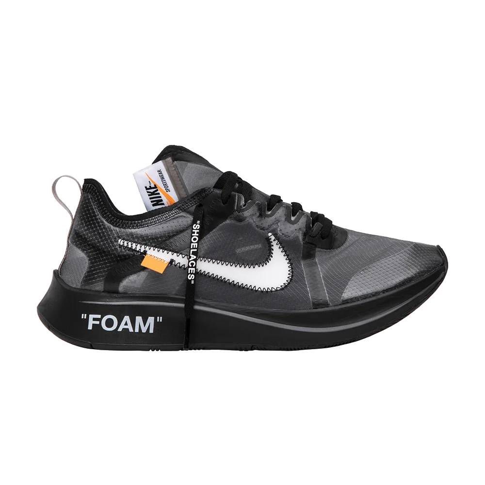 Кроссовки Off-White x Nike Zoom Fly SP 'Black'
