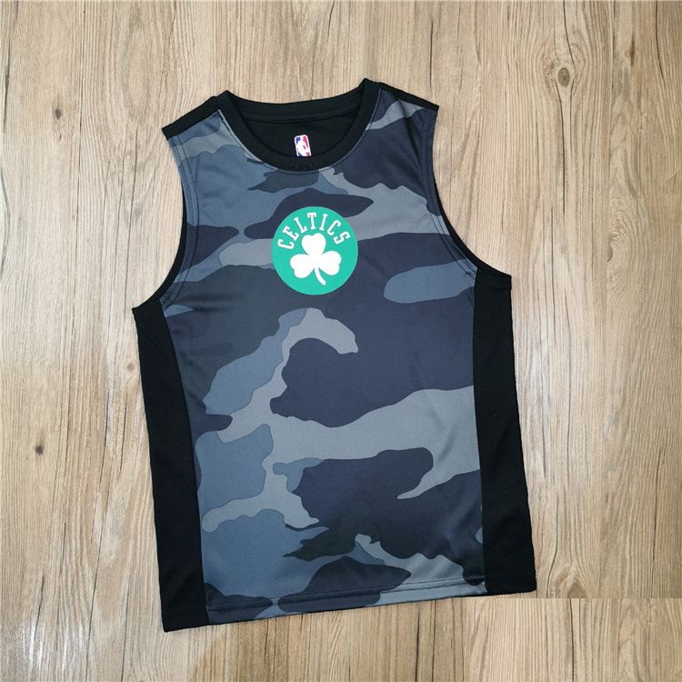 Баскетбольная майка 2020 Boston Celtics Kids Jersey Camo