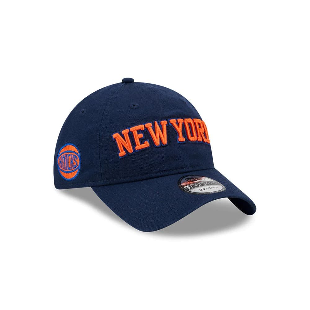 Бейсболка New Era New York Knicks 9TWENTY 2024 Statement Edition NBA Strapback Hat