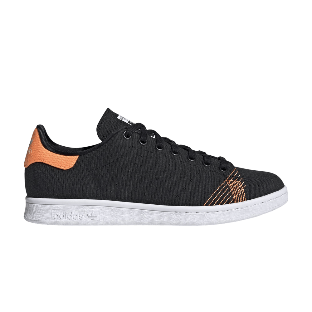 Кроссовки Adidas Stan Smith Primeblue 'Black Screaming Orange'