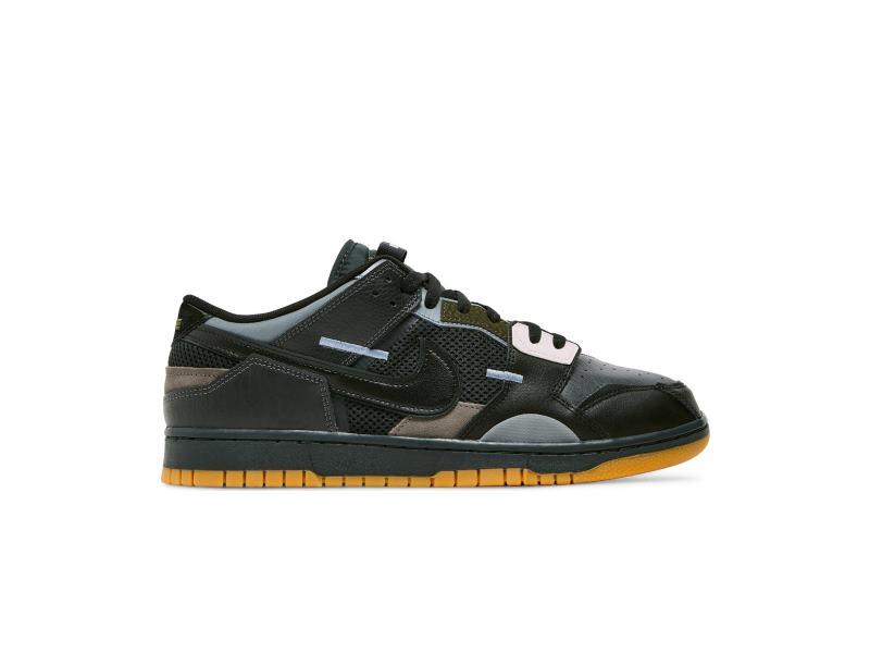 Кроссовки Nike Dunk Low Scrap 'Black'