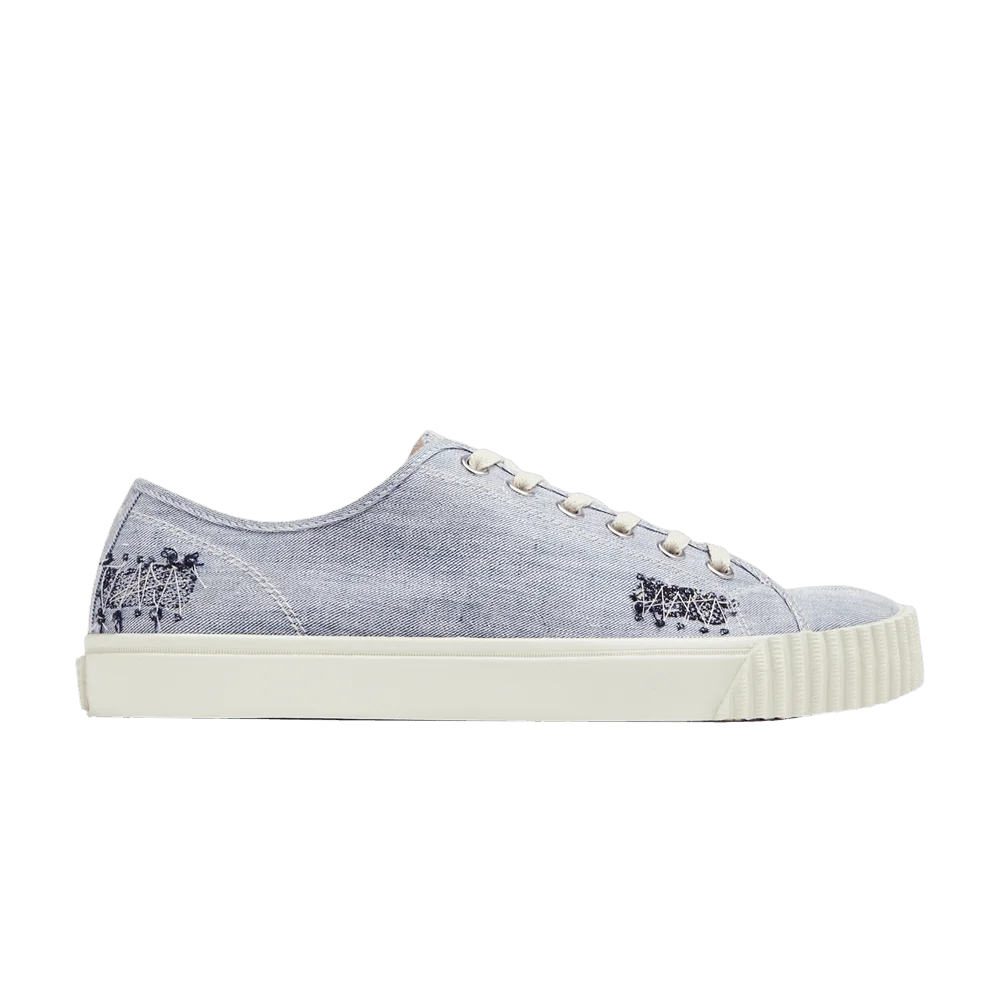 Кеды Maison Margiela Wmns Tabi Canvas Low 'Light Blue Denim'