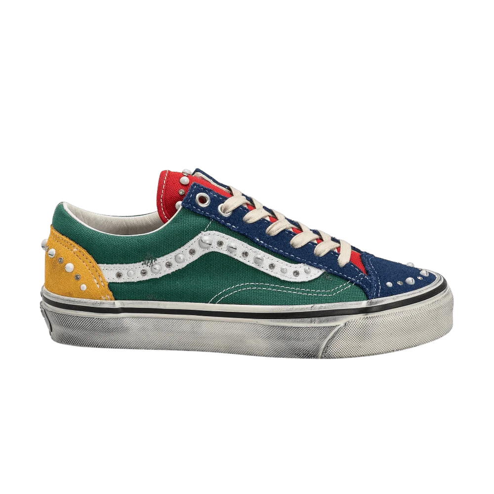Кроссовки Vans LX Old Skool 36 Pearlized 'Green Multi'