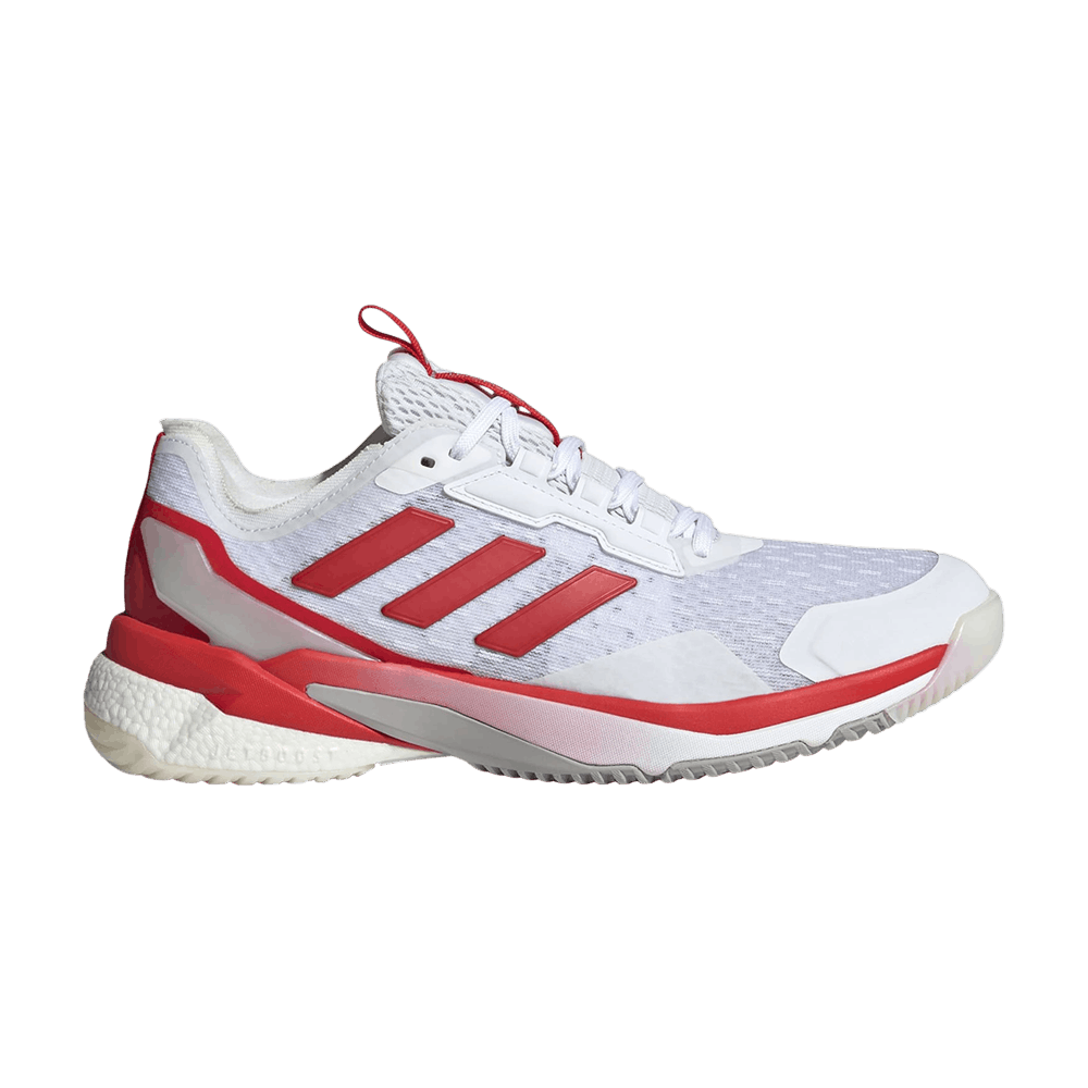 Кроссовки Adidas Wmns Crazyflight 5 Indoor 'White Scarlet'