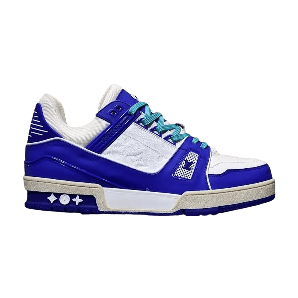 Кроссовки Louis Vuitton Trainer 'Sea Blue'
