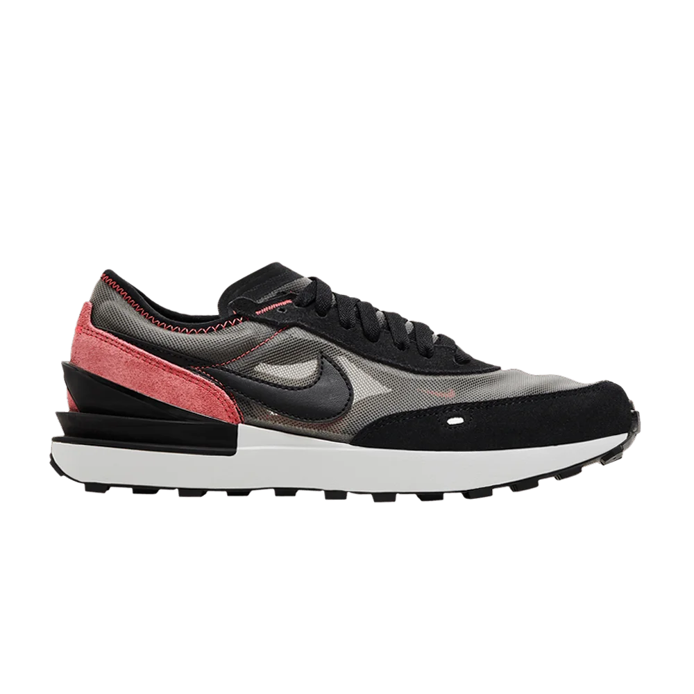 Кроссовки Nike Waffle One GS 'Flat Pewter Siren Red'