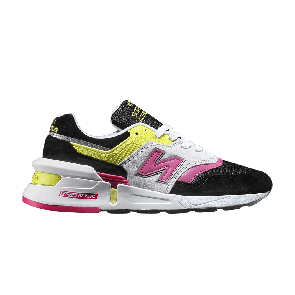 Кроссовки New Balance 997S Made In USA 'Black Pink Yellow'