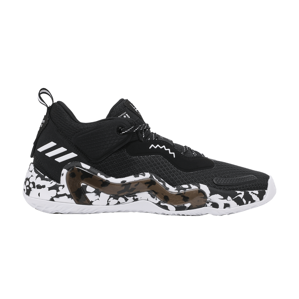 Кроссовки adidas D.O.N. Issue #3 'Paint Smudge - Black'