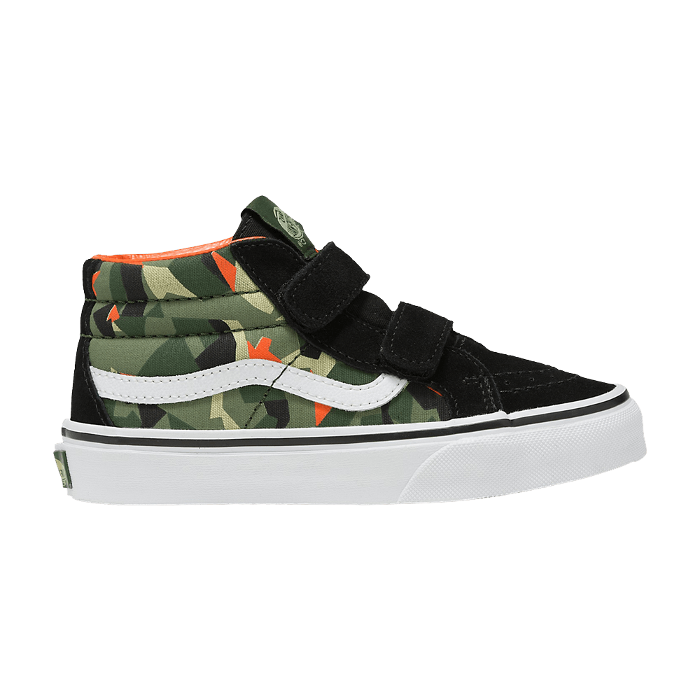 Кроссовки Vans Sk8-Mid Reissue V Kids 'Geo Camo Black'