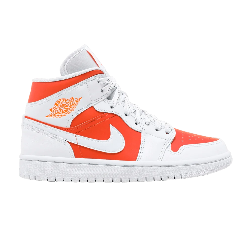 Кроссовки Wmns Air Jordan 1 Mid SE 'Bright Citrus'