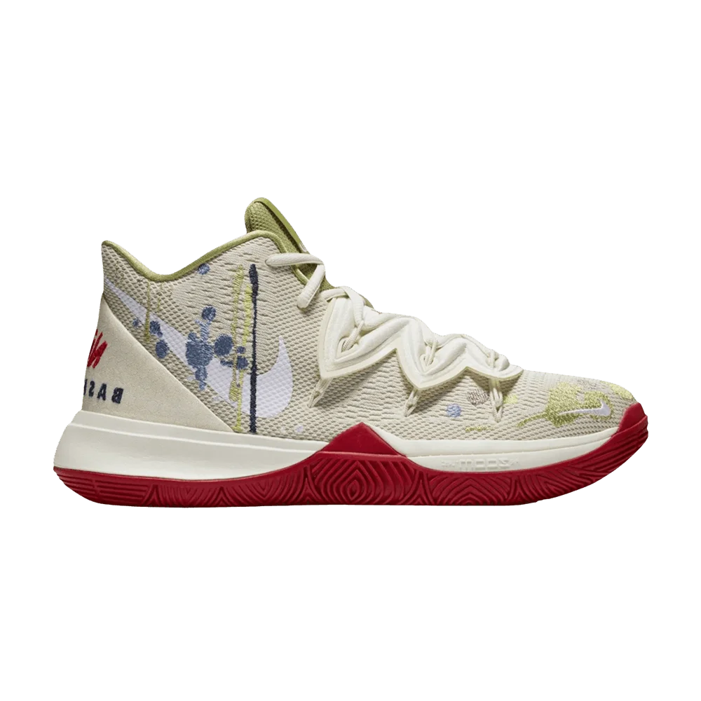 Кроссовки Bandulu x Nike Kyrie 5 EP 'Embroidered Splatters'