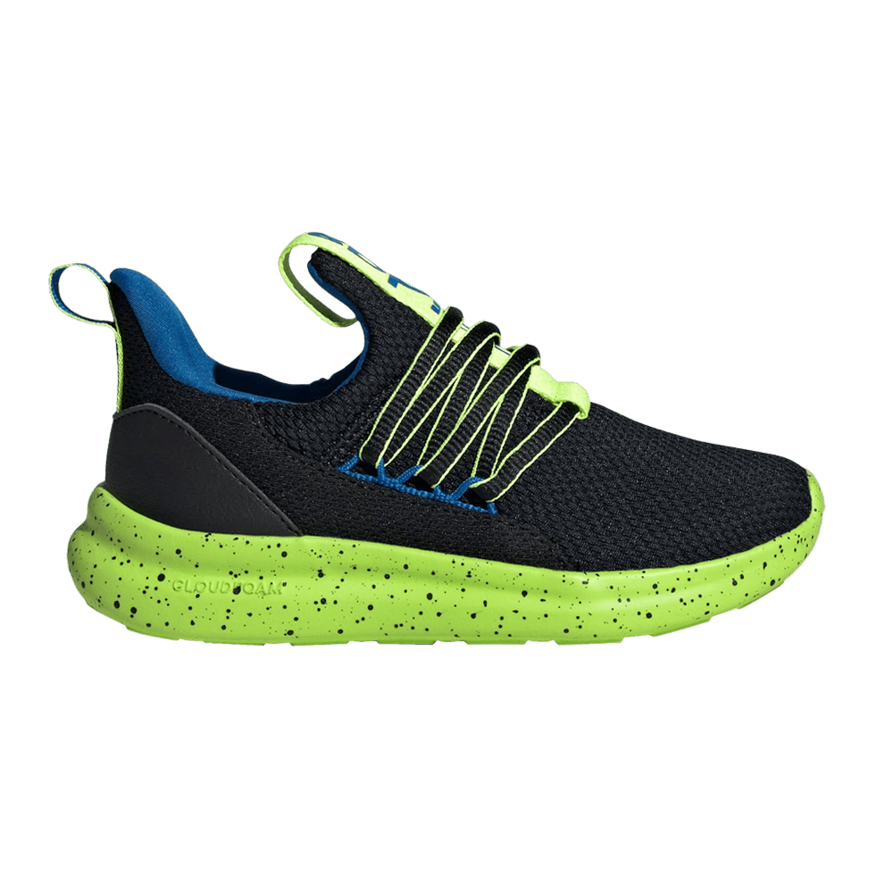 Кроссовки Adidas Lite Racer Adapt 7.0 K 'Black Lucid Lemon Speckled'