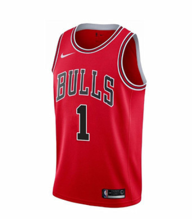 Баскетбольная джерси Rose Chicago Bulls Nike Icon Swingman Jersey Red